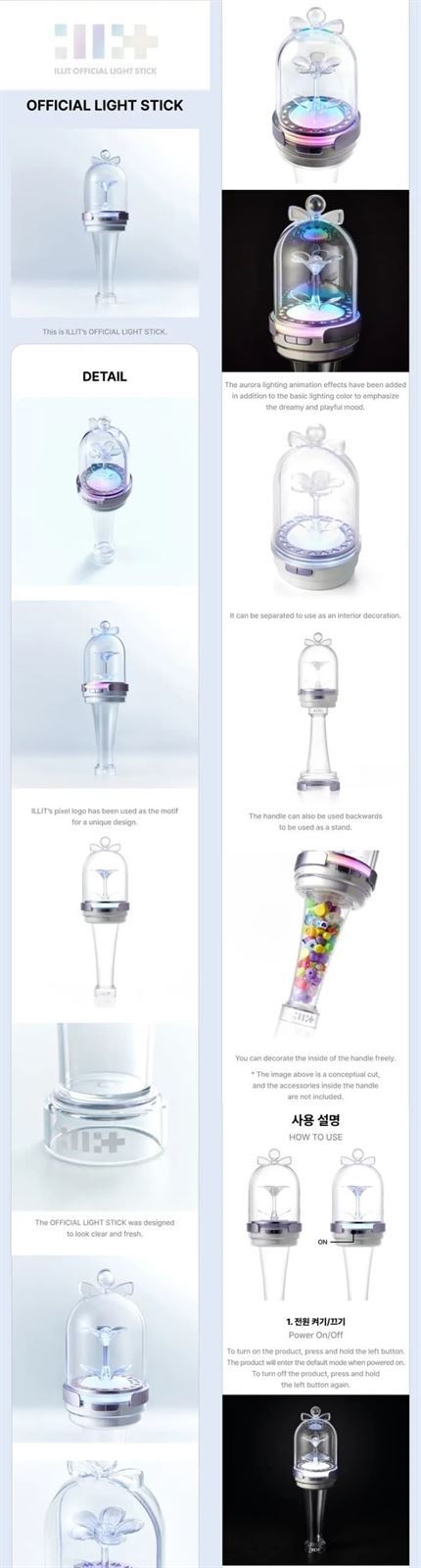 Official Light stick ILLIT - Imagen 3