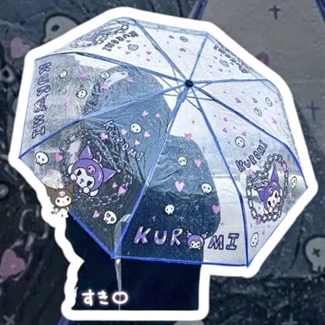 Paraguas Kuromi - Imagen 1