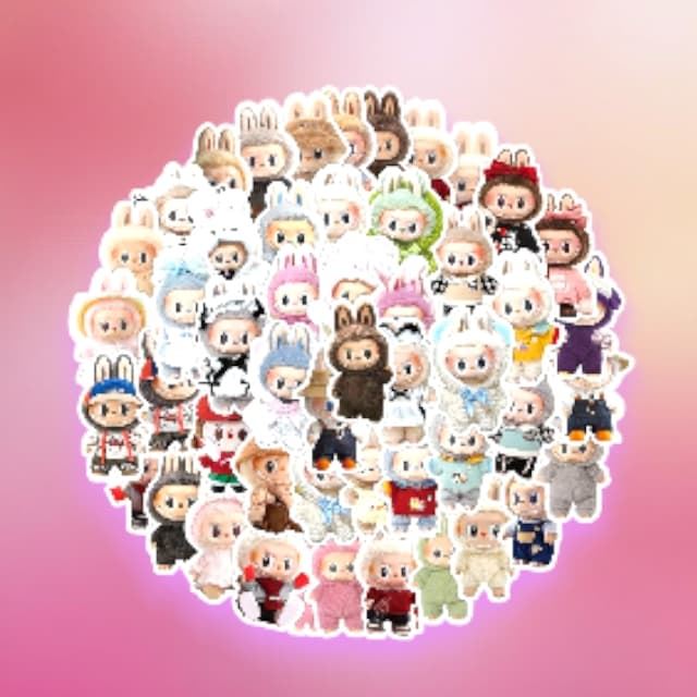 Pegatinas de Labubu - Imagen 1