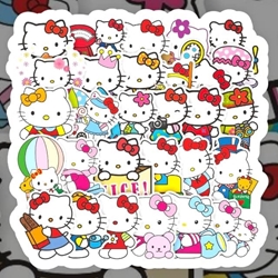 Pegatinas Hello Kitty - Imagen 1