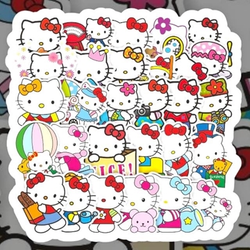 Pegatinas Hello Kitty - Imagen 1