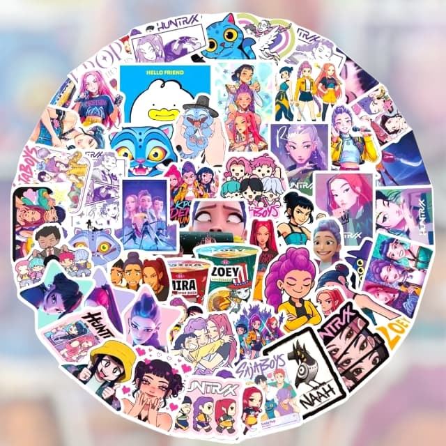 Pegatinas Huntrix - Imagen 1