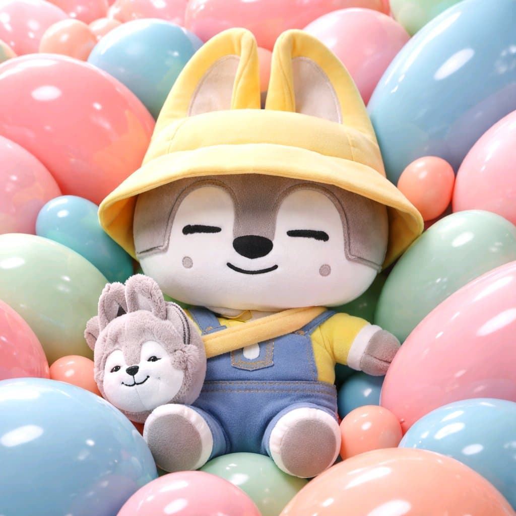 Peluche Bang Chan - Imagen 1