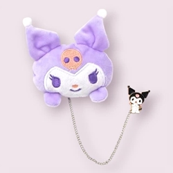 Peluche+Chapa Kuromi - Imagen 1