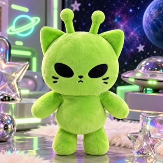 Peluche Gato- extraterrestres - Imagen 1