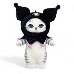 Peluche Gato Kuromi - Imagen 1