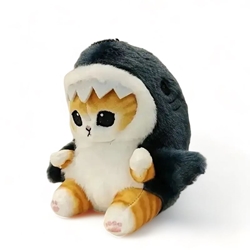 Peluche Gato tiburón - Imagen 1