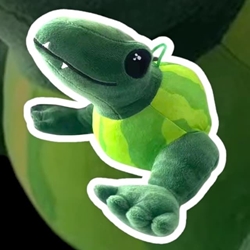 Peluche Glorbo Fruttodrilo - Imagen 1