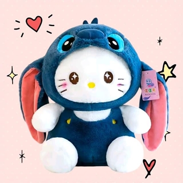 Peluche Hello Kitty-Stitch 40 cm - Imagen 1