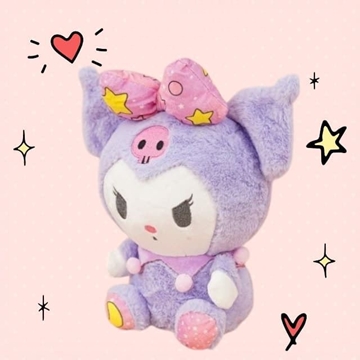 Peluche Kuromi bebé - Imagen 1