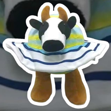 Peluche  La vaca Saturno Saturnita - Imagen 1