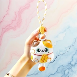 Peluche llavero Gato de suerte - Imagen 2
