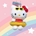 Peluche llavero Hello Kitty - Imagen 1