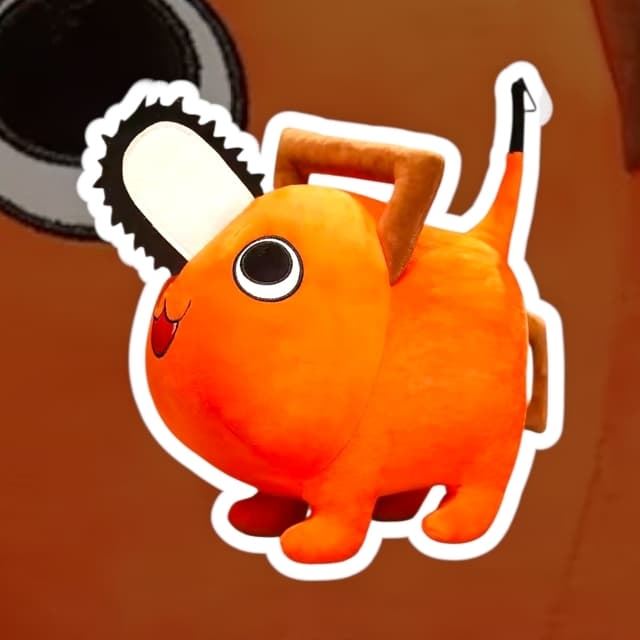 Peluche llavero Pochita - Imagen 1