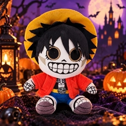 Peluche Luffy de halloween 15 cm - Imagen 1