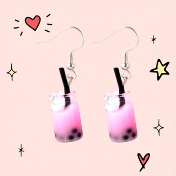 Pendientes bubble tea - Imagen 1