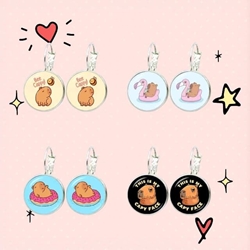 Pendientes capibaras - Imagen 1