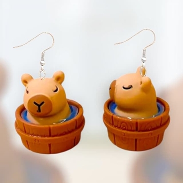 Pendientes capibaras - Imagen 1