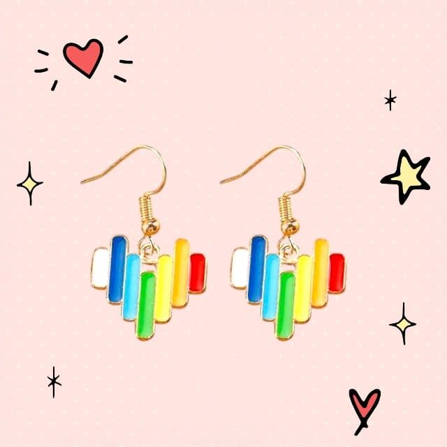 Pendientes love - Imagen 1