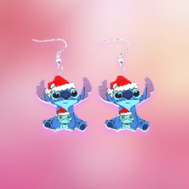 Pendientes Stitch - Imagen 1