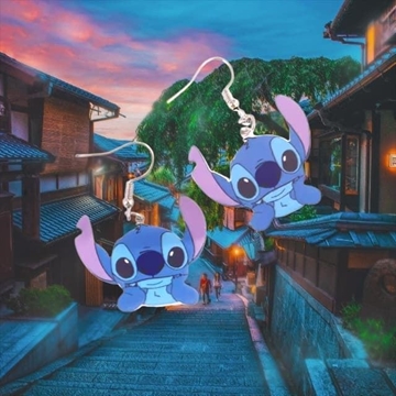 Pendientes Stitch - Imagen 1