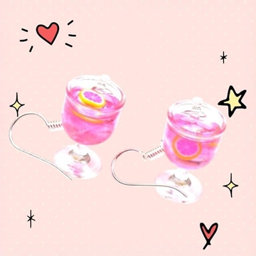 Pendientes vasos - Imagen 1