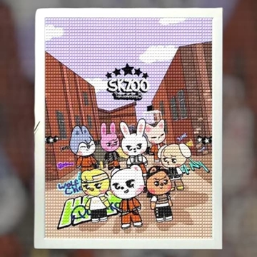Pintura de diamand Stray kids - Imagen 1