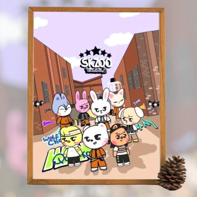 Pintura de diamand Stray kids - Imagen 2