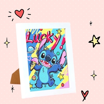 Pintura de diamantes Stitch - Imagen 1