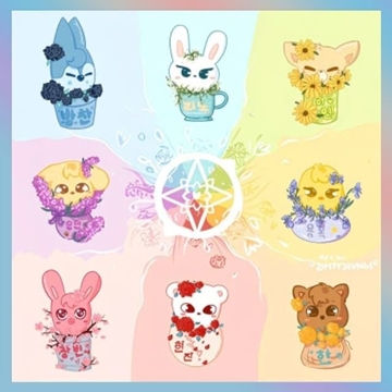 Pintura de diamantes Stray kids - Imagen 1