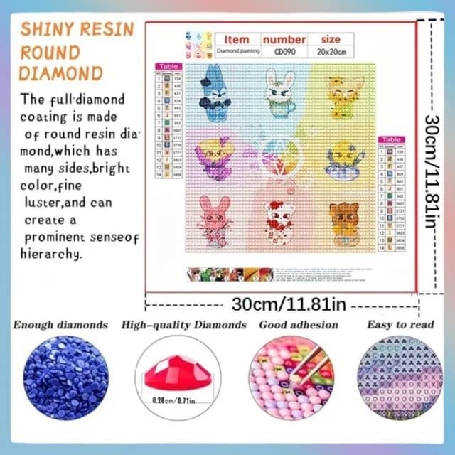 Pintura de diamantes Stray kids - Imagen 2