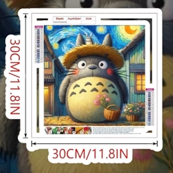 Pintura de diamantes Totoro - Imagen 2