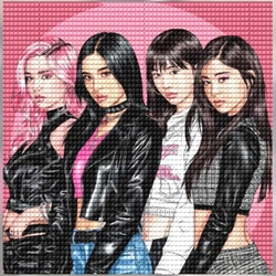 Pintura diamante Black pink - Imagen 1