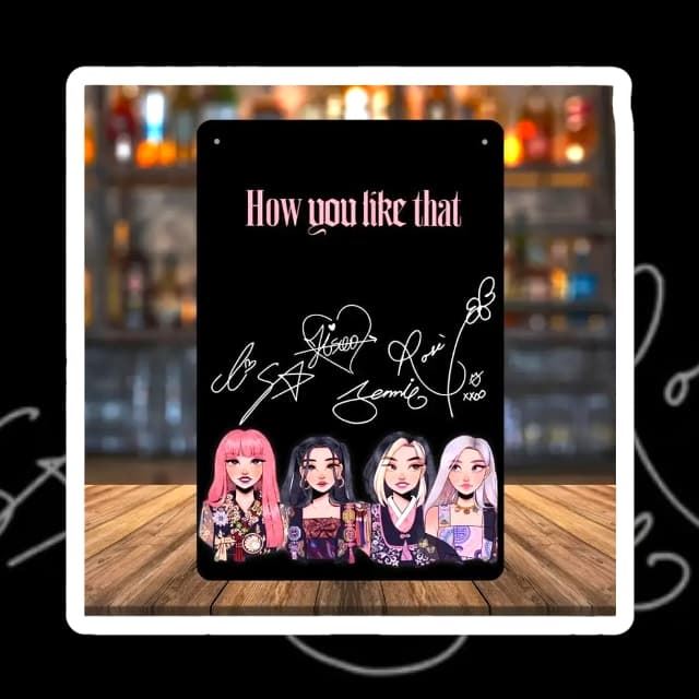 Póster Black pink - Imagen 1