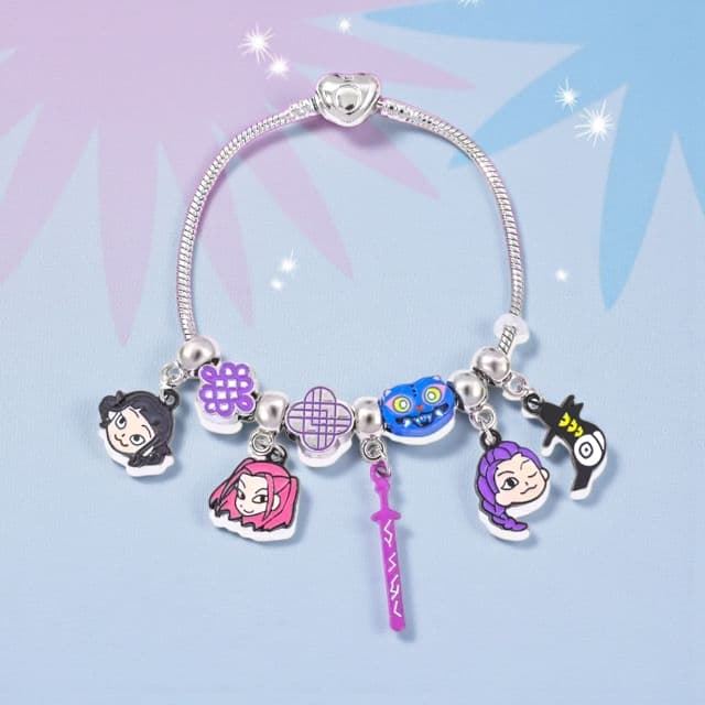 Pulsera con charms Demon hunters - Imagen 1