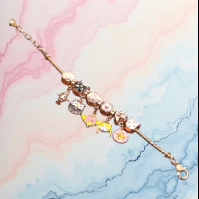 Pulsera con charms - Imagen 2