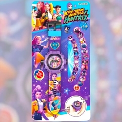 Reloj con luz Demon Hunters - Imagen 1