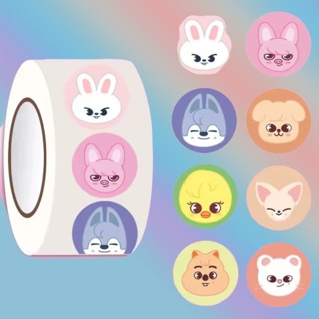 Rollo de pegatinas Stray kids - Imagen 1