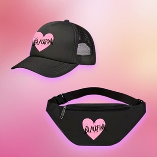 Set Blackpink gorra + riñonera - Imagen 1