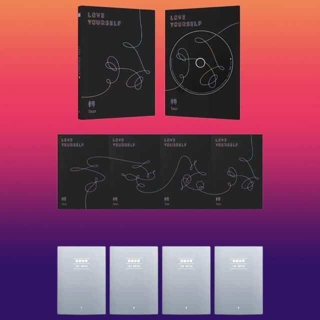 Set con CD BTS love yourself - Imagen 3