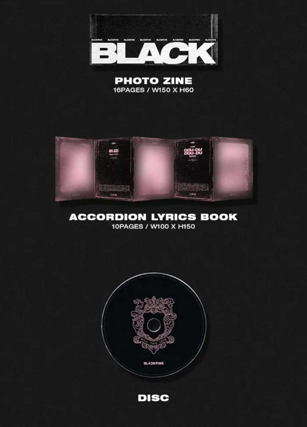 Set con CD de Blackpink - Imagen 4