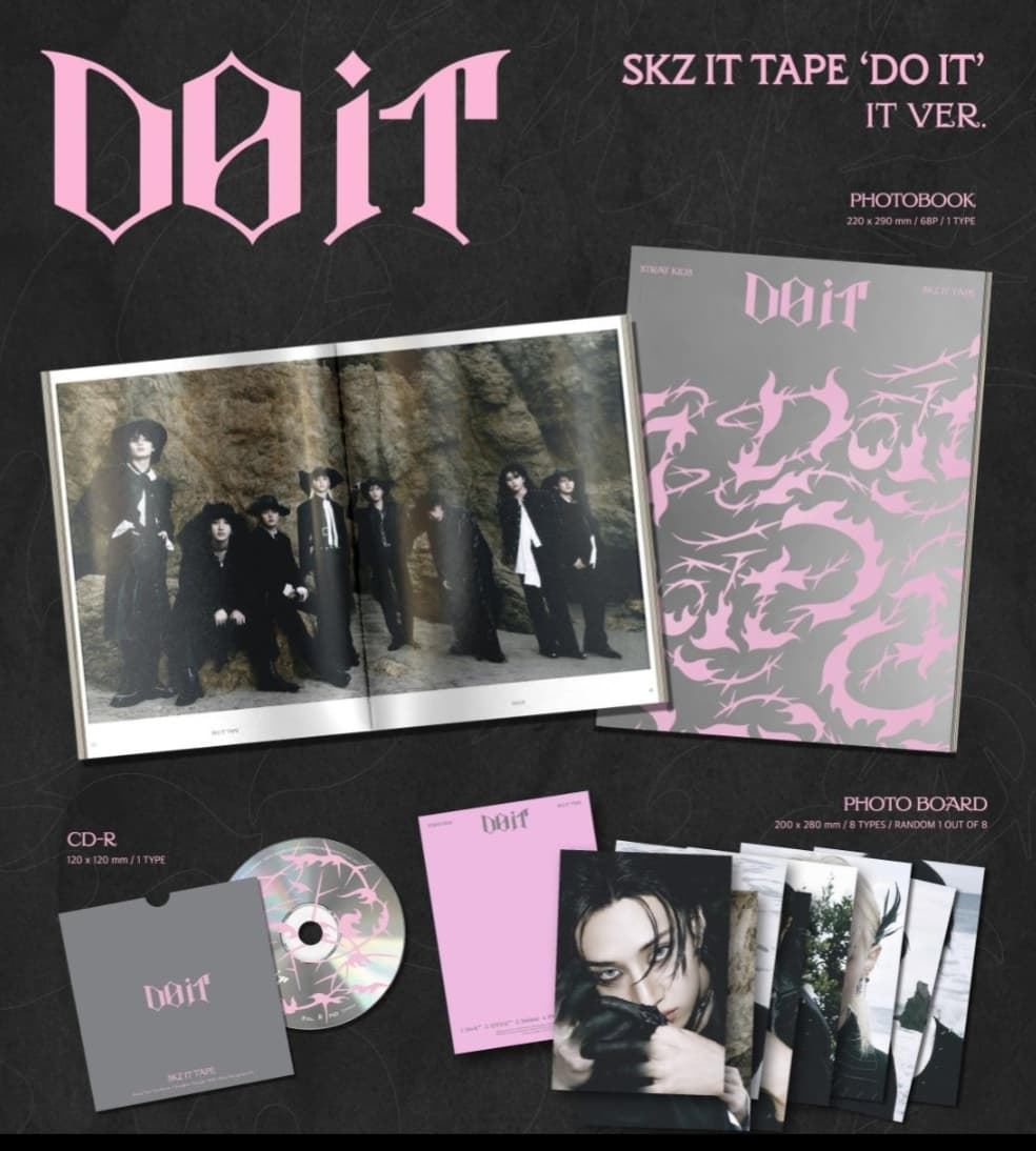 Set con CD de Stray kids DO IT - Imagen 3