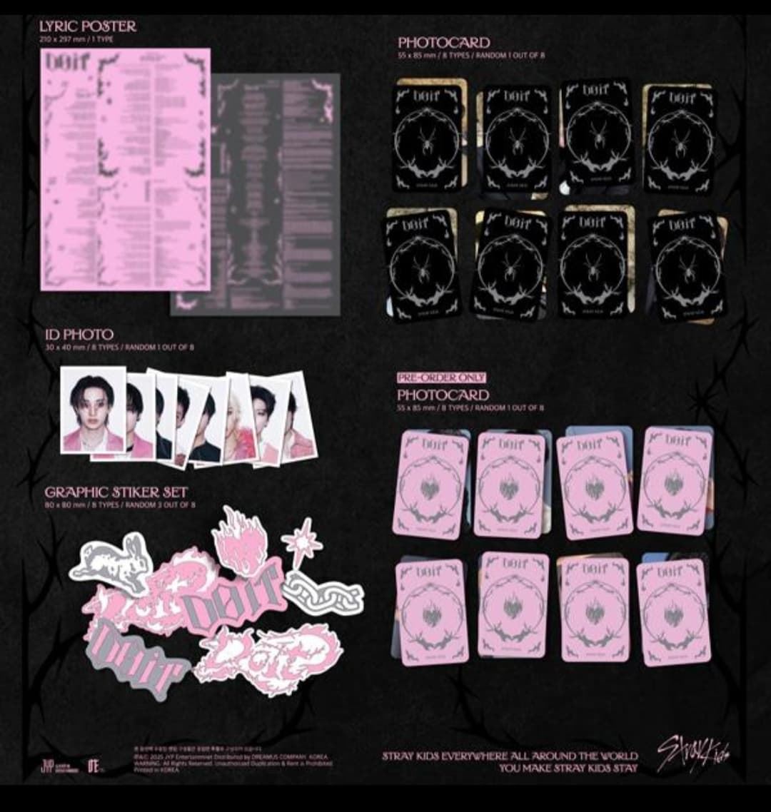 Set con CD de Stray kids DO IT - Imagen 4