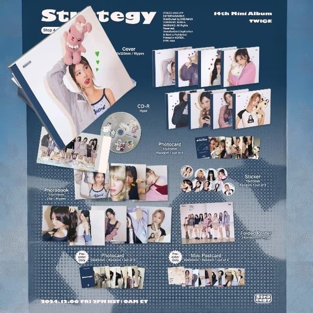 Set con CD disco de Twice Nayeon - Imagen 1