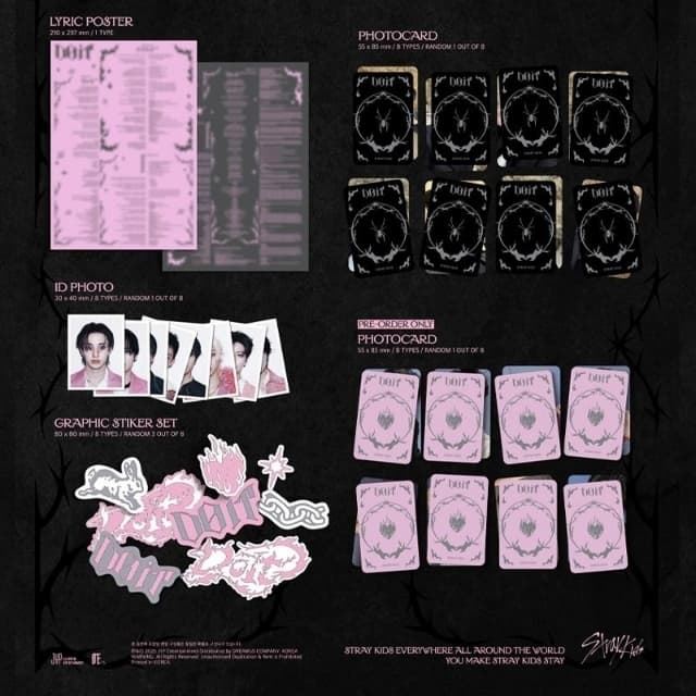 Set con CD disco DO IT de Stray kids - Imagen 2