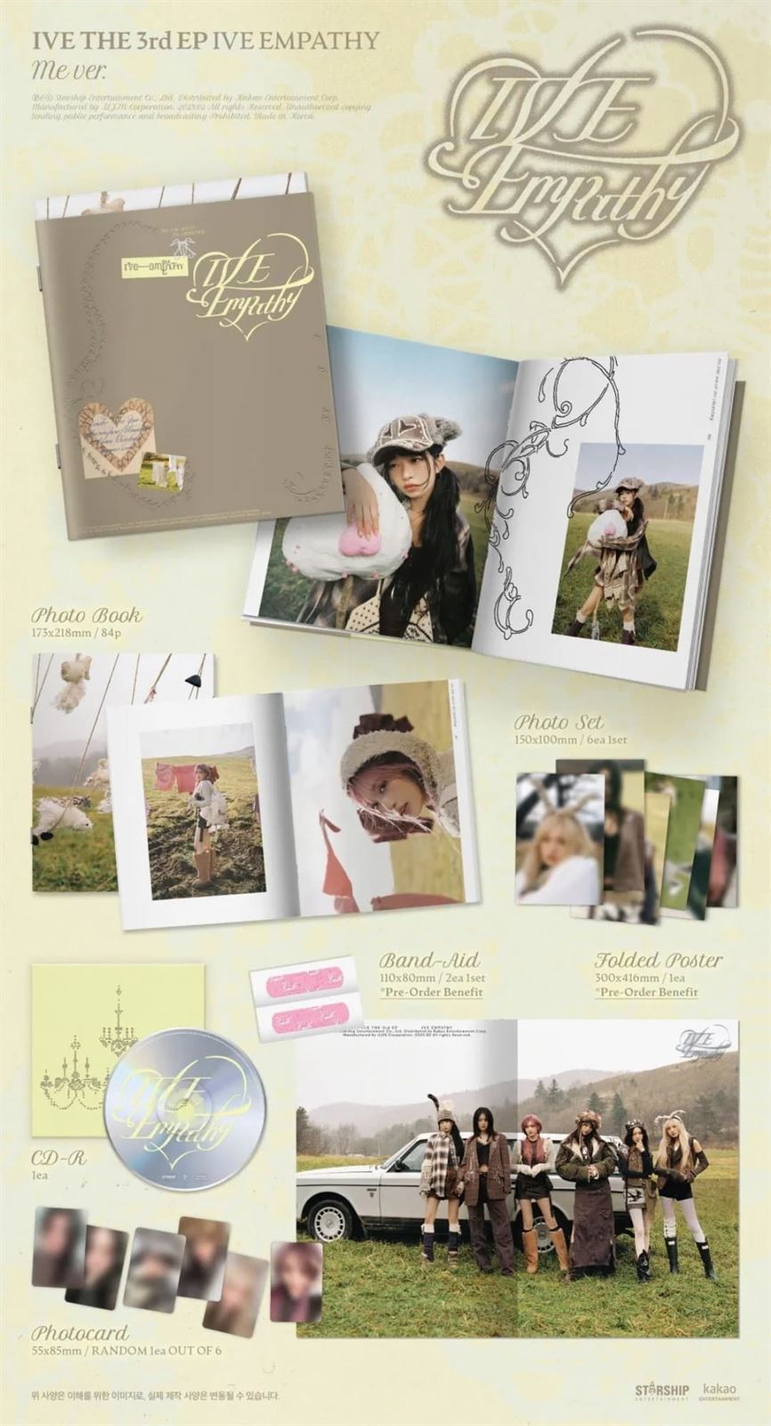 Set con CD IVE Empathy - Imagen 1