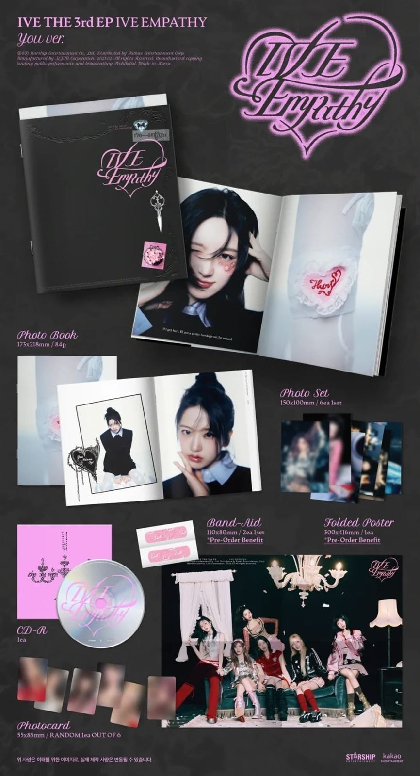 Set con CD IVE Empathy - Imagen 1