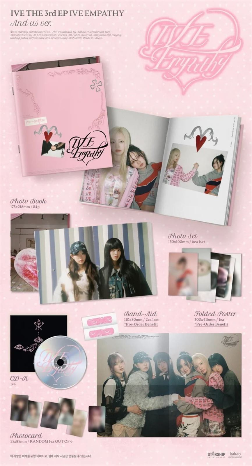 Set con CD IVE Empathy - Imagen 1