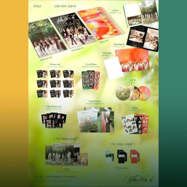 Set con CD twice With you th - Imagen 2