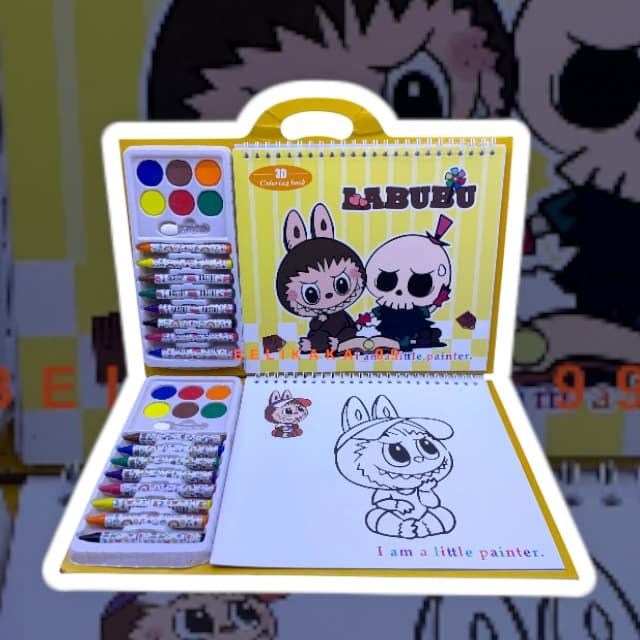 Set de arte Labubu - Imagen 1